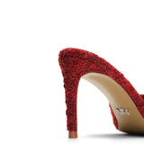 Malvina Tüvit 8 Cm Topuklu Terlik