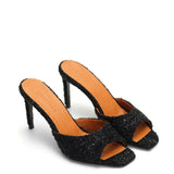 Malvina Tüvit 8 Cm Topuklu Terlik