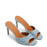 Malvina Tüvit 8 Cm Topuklu Terlik