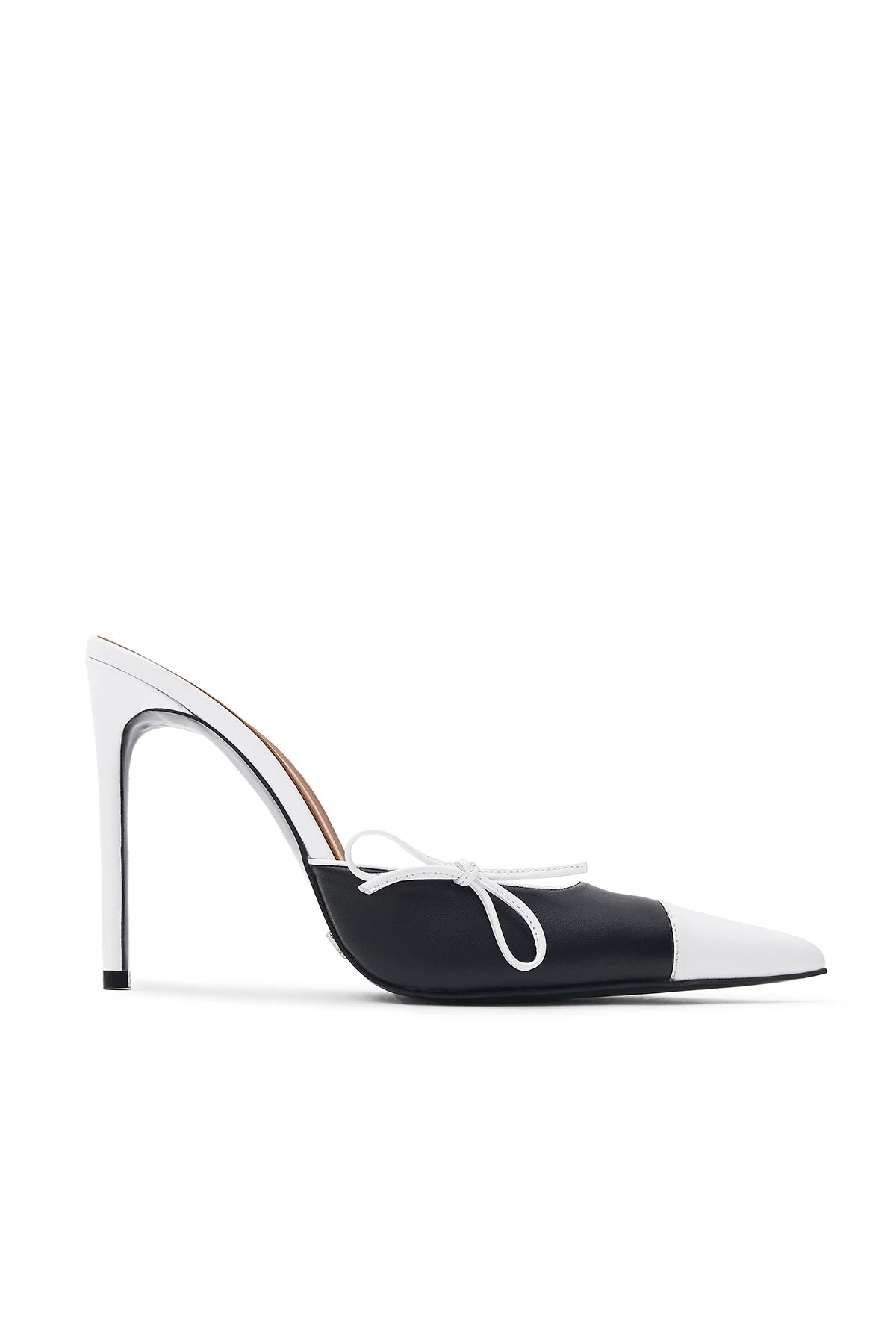 Mandala I Deri 10 Cm Topuklu Terlik