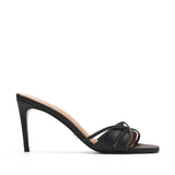 Merly Satin 8 cm Heeled Slippers