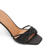 Merly Satin 8 cm Heeled Slippers