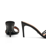 Merly Satin 8 cm Heeled Slippers