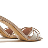 Merly Simli 8 Cm Topuklu Terlik