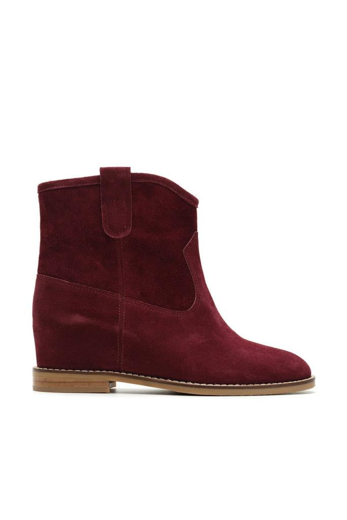 Maran Süet 6 Cm Topuklu Bot