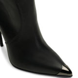 Newras Deri 10 Cm Topuklu Bot