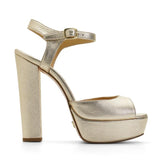 Nifty Leather 14 cm Platform Heel Shoes 