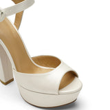 Nifty Leather 14 cm Platform Heel Shoes 