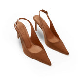 Palermo Saten 8 Cm Stiletto