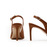 Palermo Saten 8 Cm Stiletto