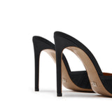 Prague Satin 10 cm Heeled Slippers