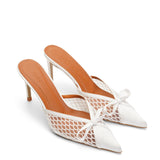 Ravello Satin 8 cm Heeled Slippers