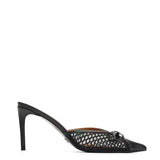 Ravello Leather 8 cm Heeled Slippers