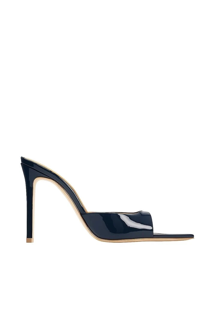 Rosalia Rugan 10 Cm Topuklu Terlik