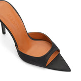 Rosalia Satin 10 cm Heeled Slippers