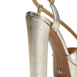 Sheila Leather 14 cm Platform Heel Shoes