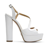 Sheila Satin 14 cm Platform Heel Shoes