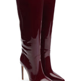 Signora Patent Leather 10 cm Heeled Boots 
