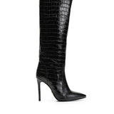 Signora Patent Leather 10 cm Heeled Boots 