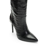 Signora Patent Leather 10 cm Heeled Boots 