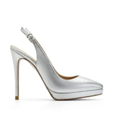 Tanya Leather 12 cm Platform Heel Shoes