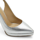 Tanya Leather 12 cm Platform Heel Shoes