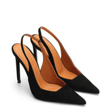 Vienna Süet 10 Cm Stiletto