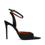 Jessica Satin 10 cm Heel Shoes