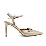 Joyce Matte Leather 8 cm Heel Shoes