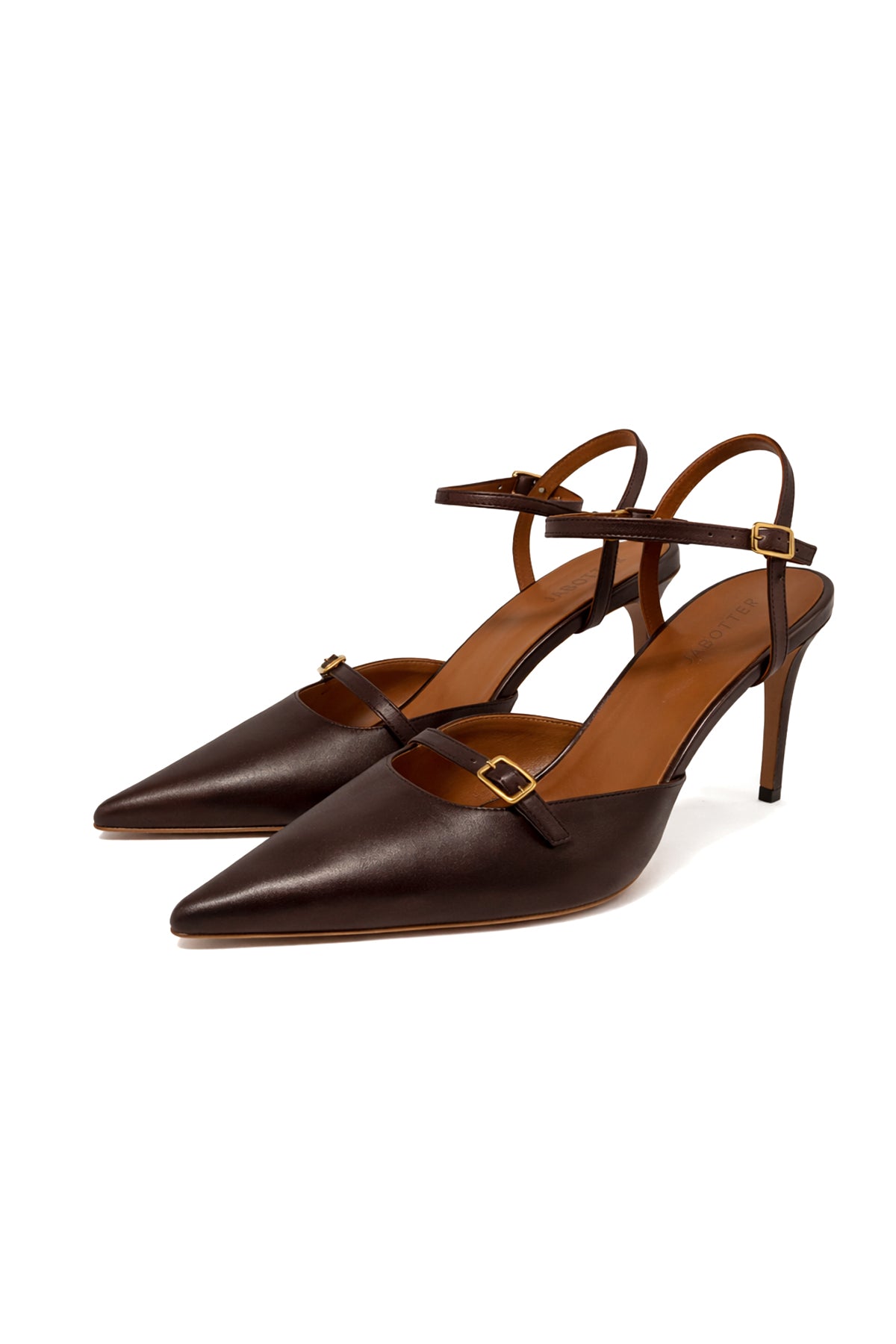 Joyce Mat Deri 8 Cm Topuklu Ayakkabi