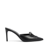 Julia Deri 8 Cm Topuklu Terlik