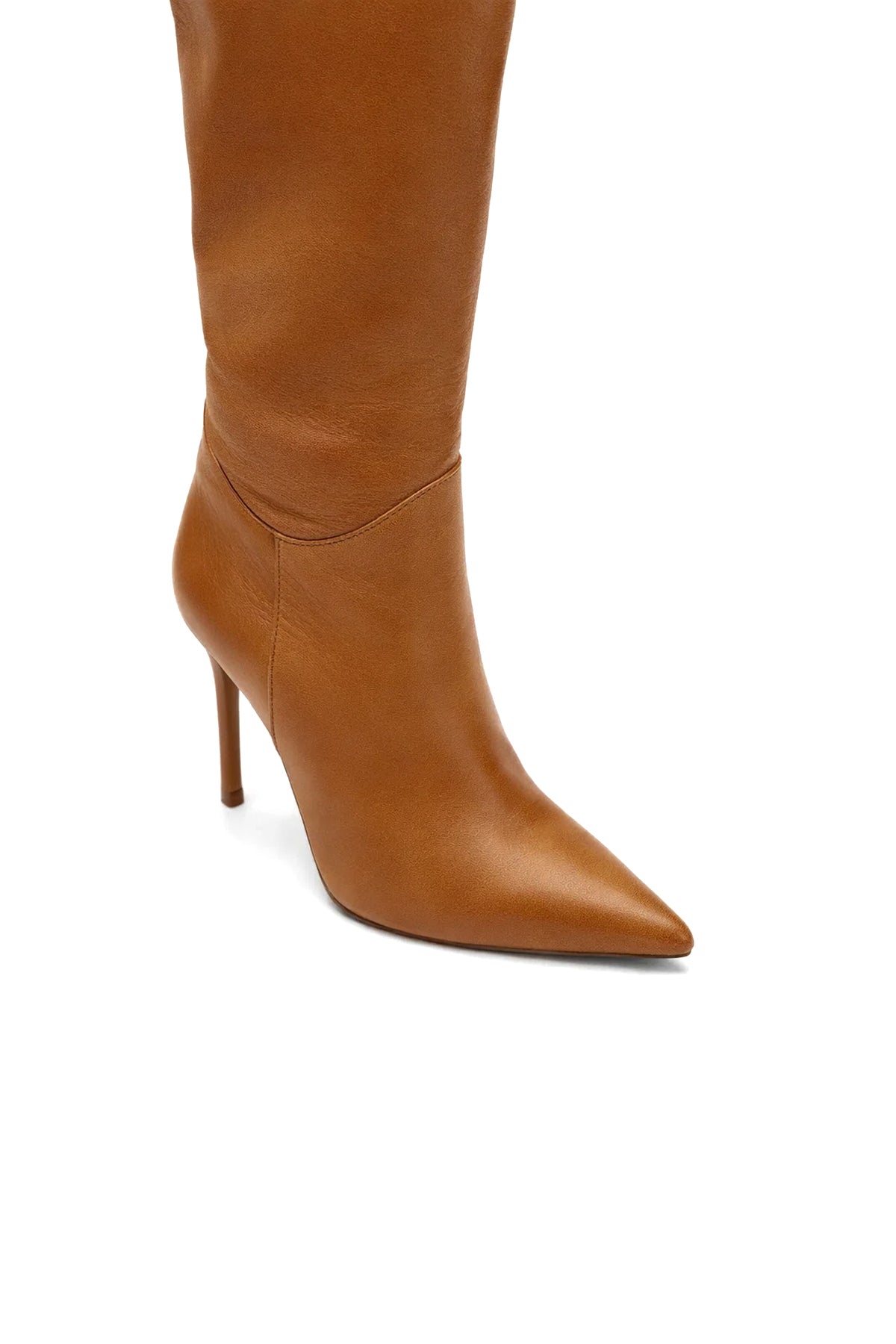 Lea Deri 10 Cm Topuklu Cizme