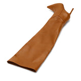 Lea Deri 10 Cm Topuklu Cizme