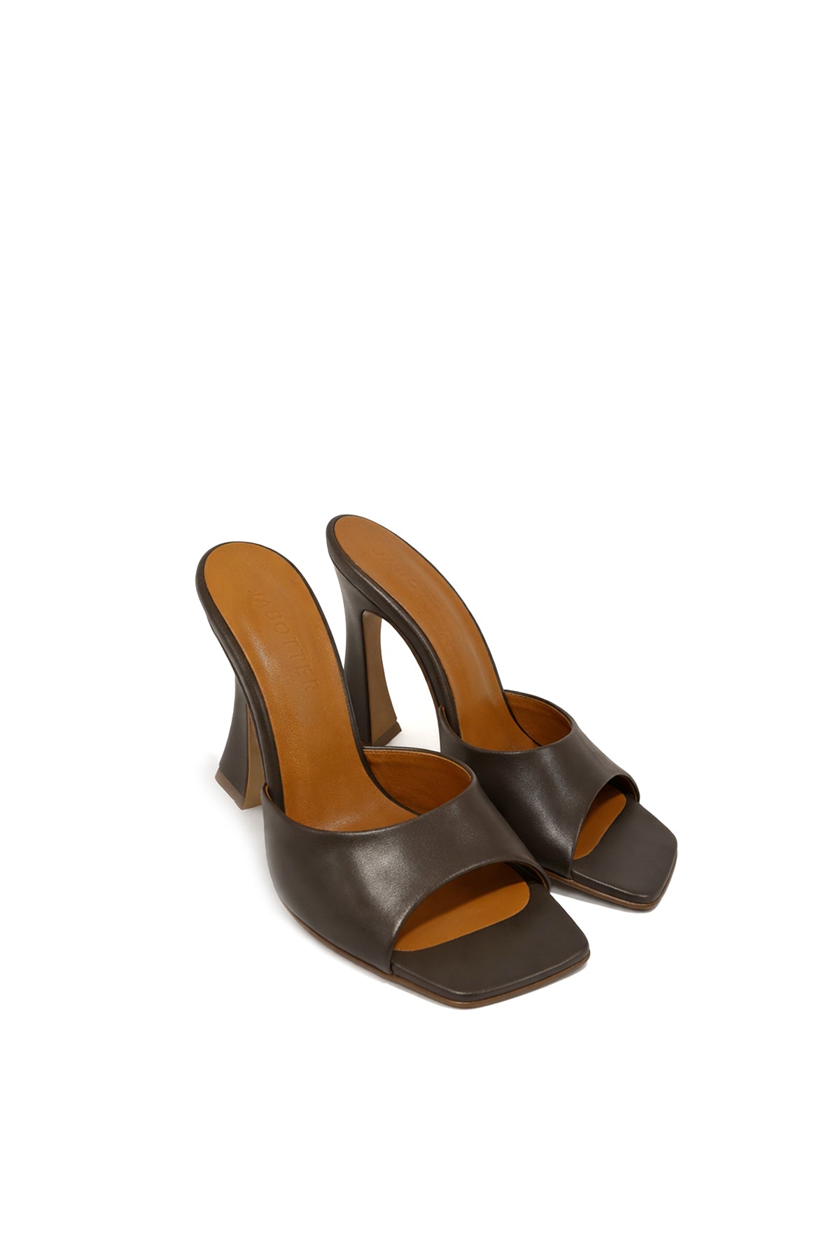 Leonie Deri 10 Cm Topuklu Terlik