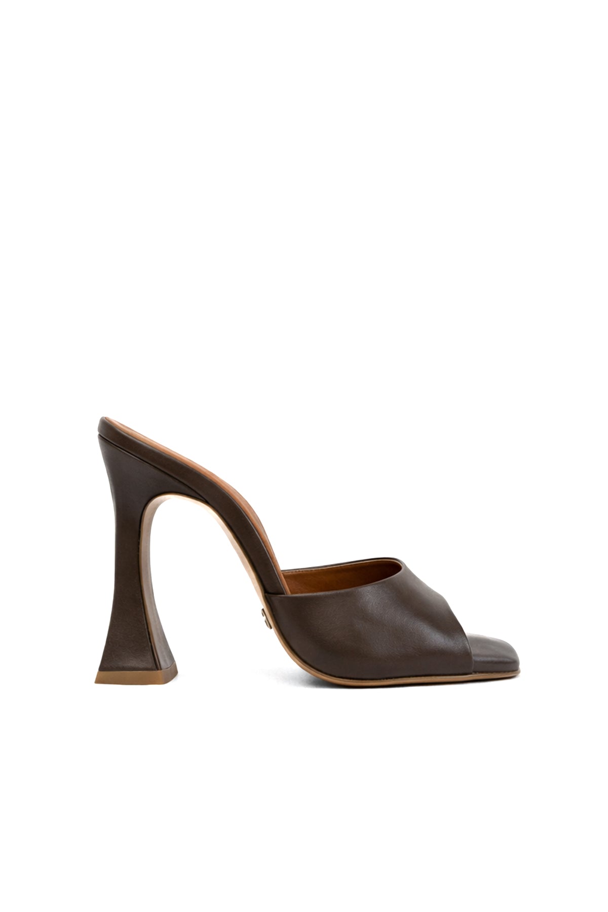 Leonie Deri 10 Cm Topuklu Terlik