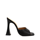 Leonie Deri 10 Cm Topuklu Terlik