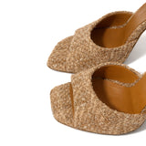 Leonie Tweed 10 cm Heeled Slippers