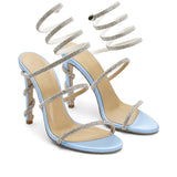 Lillian Satin 10 cm Heel Shoes
