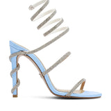 Lillian Satin 10 cm Heel Shoes