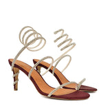 Lillian Saten 8 Cm Topuklu Ayakkabı