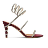 Lillian Saten 8 Cm Topuklu Ayakkabı