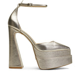 Lizzy Deri 16 Cm Platform Topuklu Ayakkabı