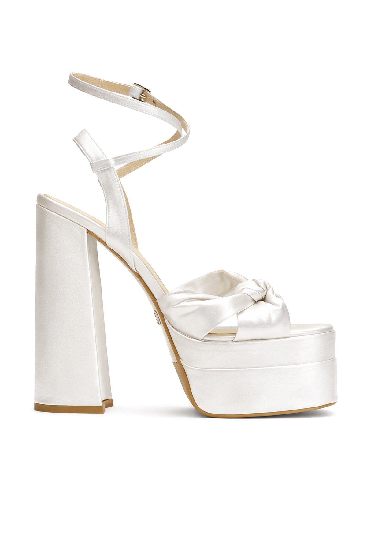 Lorena Saten 16 Cm Platform Topuklu Ayakkabı