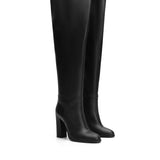 Lucielle Deri 10 Cm Topuklu Çizme