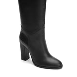 Lucielle Deri 10 Cm Topuklu Çizme