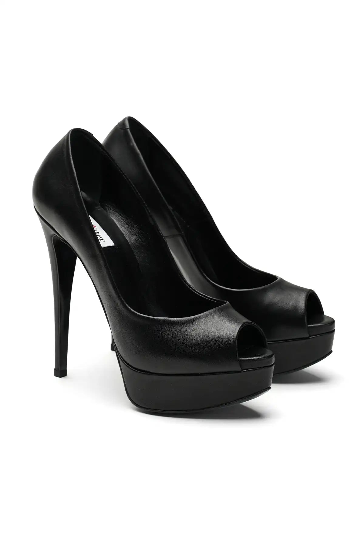 Luis Deri 14 Cm Platform Topuklu Ayakkabi