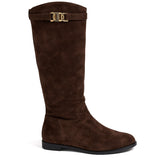 Lumina Suet 2 Cm Duz Cizme