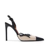 Mandala II Deri 10 Cm Topuklu Terlik