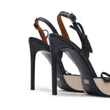 Mandala II Deri 10 Cm Topuklu Terlik