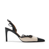 Mandala II Deri 8 Cm Topuklu Terlik